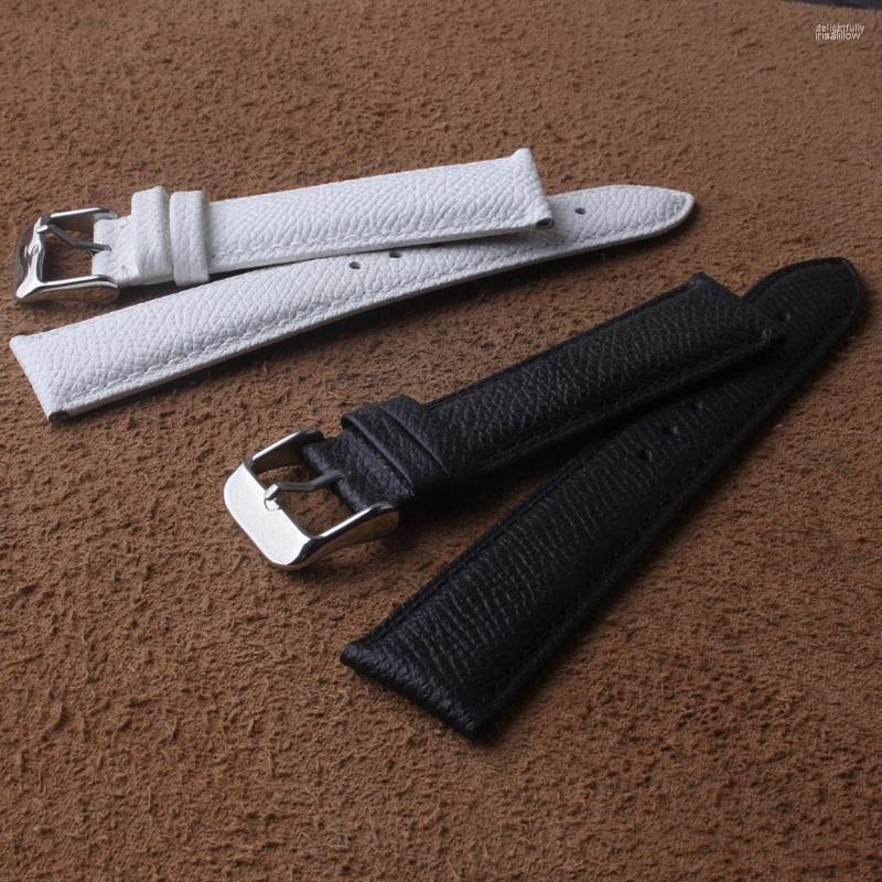 Watch Bands Watchband High Quality Leather Black White Genuine Band Strap Bracelet Lizard Pattern 14mm 16mm 18mm 20mm Pin Buckle Belts
Watch Bands Watchband High Quality Leather Black White Genuine Band Strap Bracelet Lizard Pattern 14mm 16mm 18mm 20mm Pin Buckle Belts