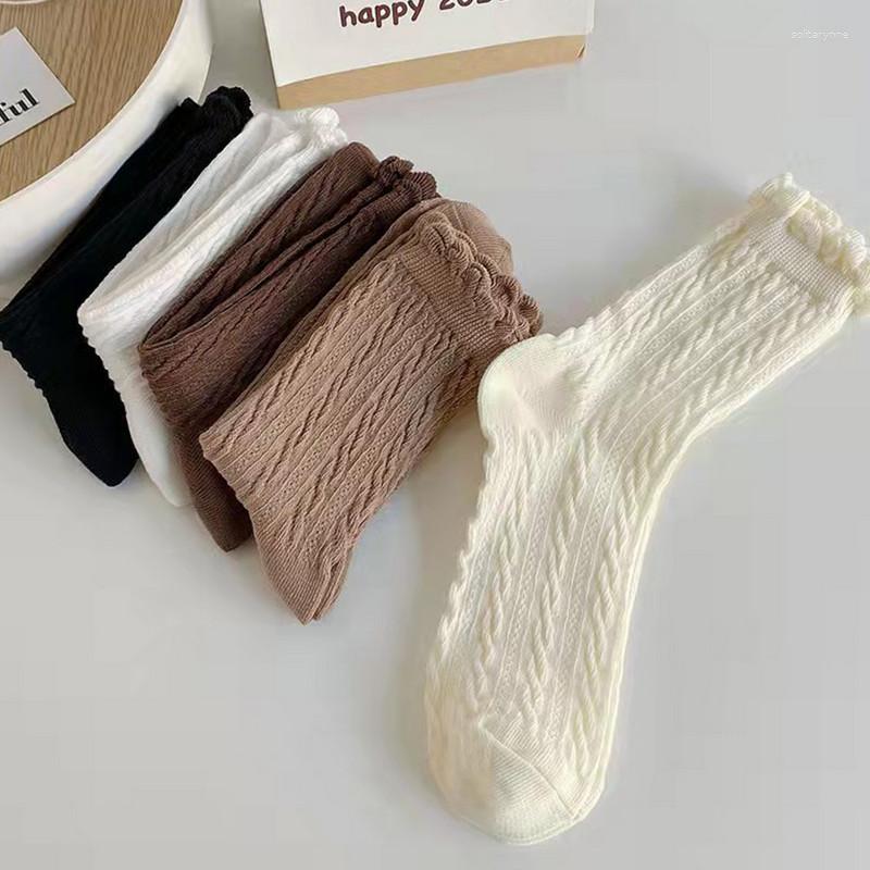 Women Socks WPNAKS Kawaii Lolita Stockings Autumn Winter Clothes Cute Harajuku Fashion Korean Lace Long Female Clothing
Women Socks WPNAKS Kawaii Lolita Stockings Autumn Winter Clothes Cute Harajuku Fashion Korean Lace Long Female Clothing