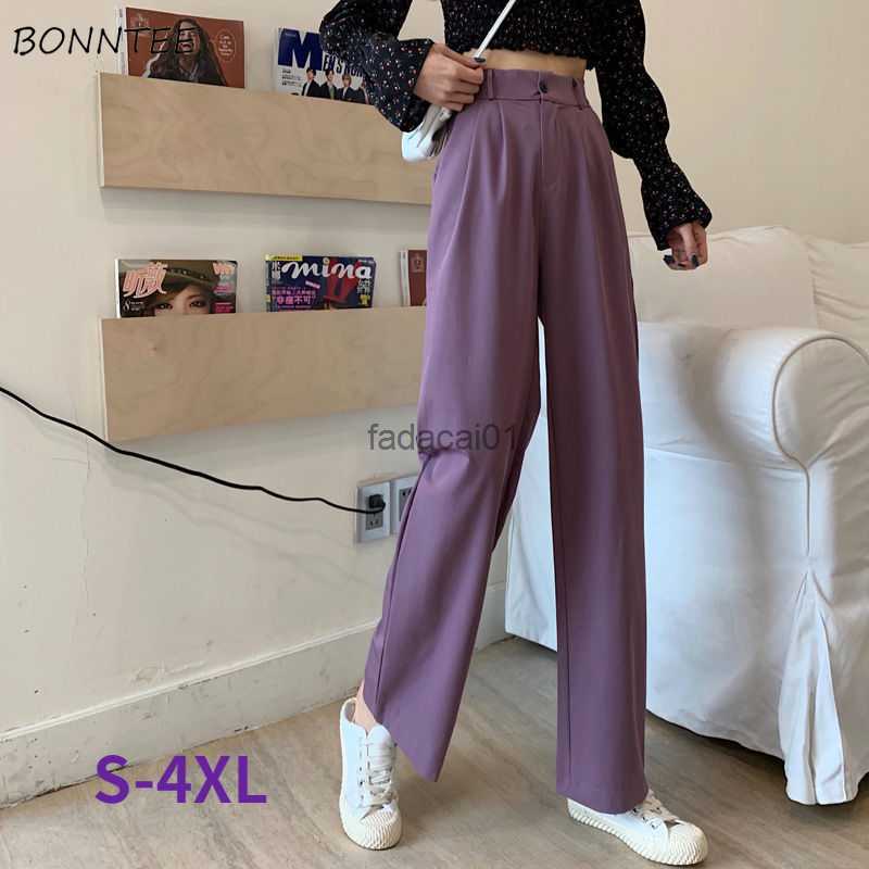 Pants Women High Waist Baggy S4XL Basic Simple Popular Trousers Solid Leisure Harajuku College Female Elegant Spring New Chic L230621, Purple
Pants Women High Waist Baggy S4XL Basic Simple Popular Trousers Solid Leisure Harajuku College Female Elegant Spring New Chic L230621, Purple