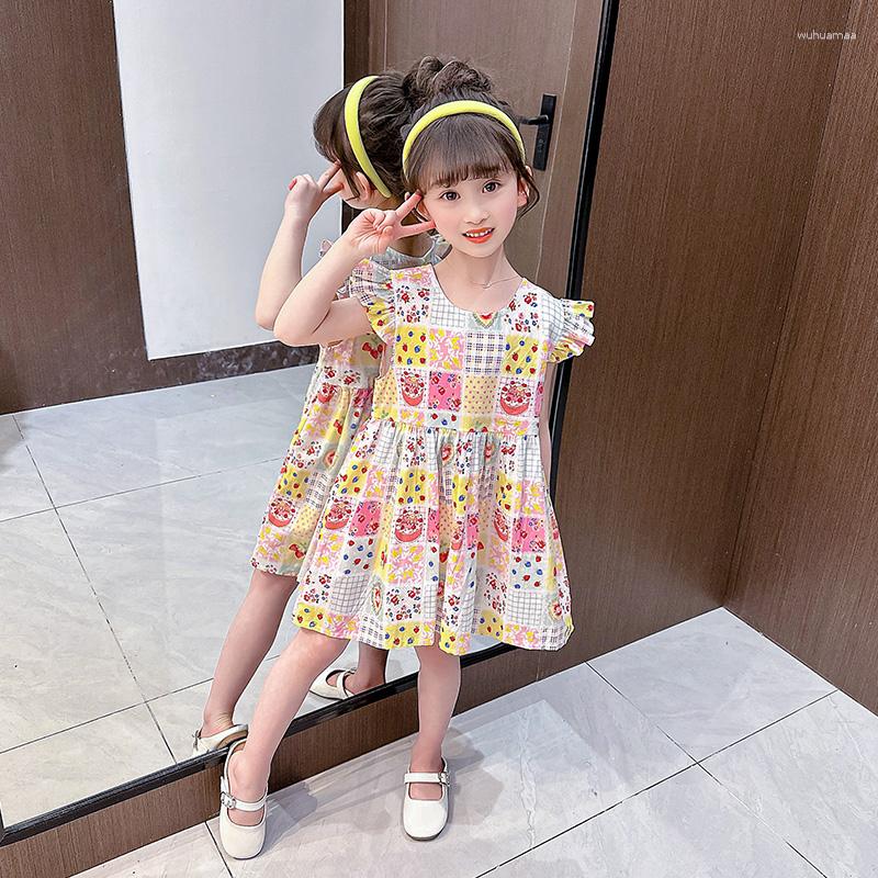 Girl Dresses Girls Summer Dress Floral Pattern For Casual Style Kids Toddler Clothes, Y4k3426
Girl Dresses Girls Summer Dress Floral Pattern For Casual Style Kids Toddler Clothes, Y4k3426