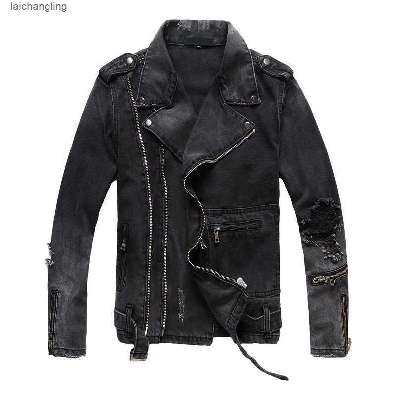 Qnpqyx Slim Mens Ripped Denim Jackets Trend High Street Locomotive Models Denim Jacket Black Hole Zipper Slim Lapel Motorcycleuniv
Qnpqyx Slim Mens Ripped Denim Jackets Trend High Street Locomotive Models Denim Jacket Black Hole Zipper Slim Lapel Motorcycleuniv