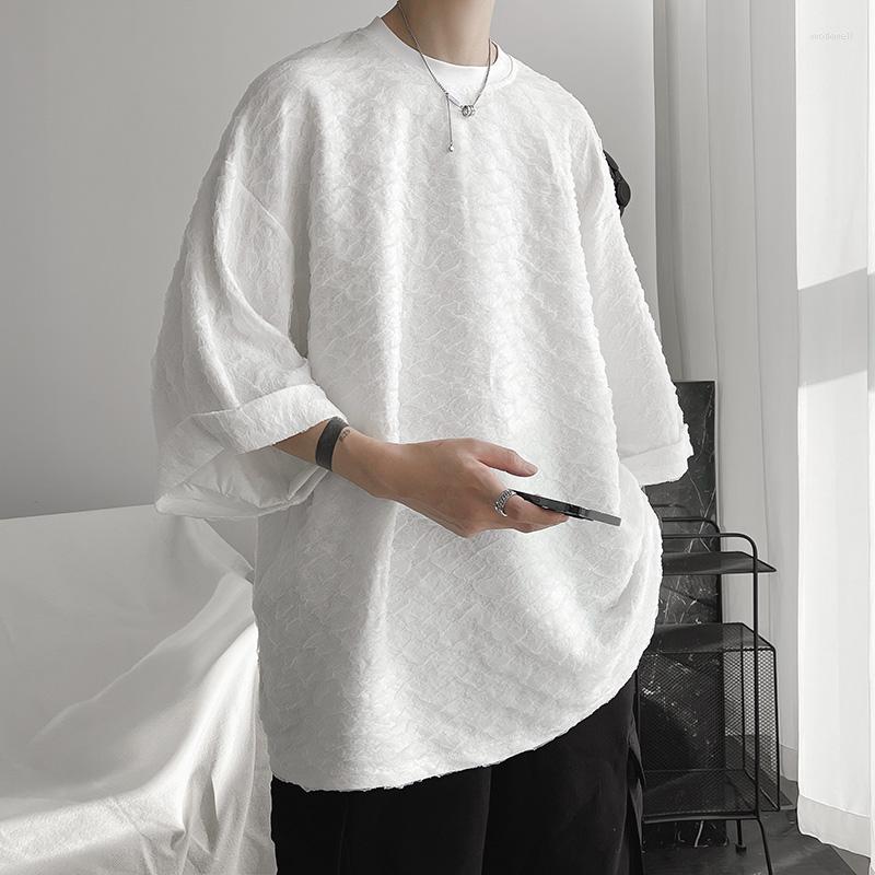 Men's T Shirts Legible Summer Short Sleeve Men Casual Loose Solid Tee Male O Neck Collar T-shirts Man, White
Men's T Shirts Legible Summer Short Sleeve Men Casual Loose Solid Tee Male O Neck Collar T-shirts Man, White