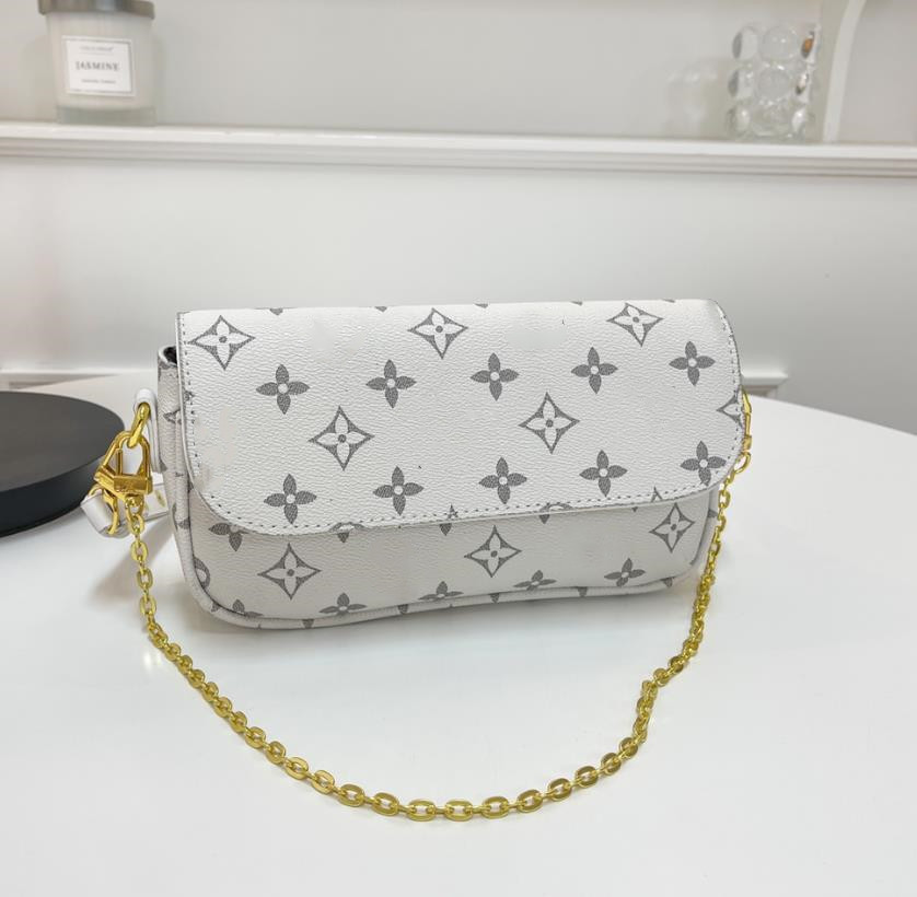 New women's bag mahjong bag trend everything underarm bag chain shoulder bags, 23*12*5.5