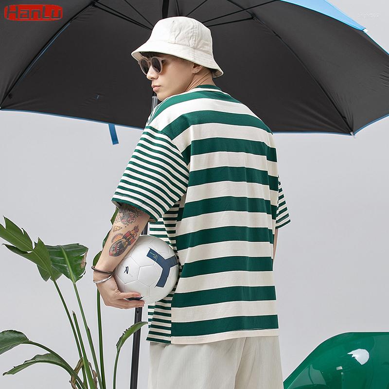 Men' T Shirts Men/Women' Striped Cotton T-shir Short Sleeve Japanese Vintage Oversized Basic Summer Top White T-shirt For Women 2023
Men' T Shirts Men/Women' Striped Cotton T-shir Short Sleeve Japanese Vintage Oversized Basic Summer Top White T-shirt For Women 2023