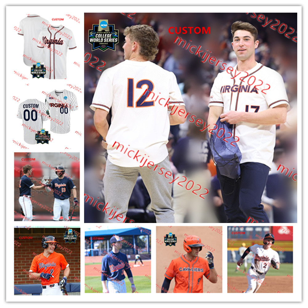 Ethan Anderson 2023 CWS Virginia Cavaliers Baseball Jersey Casey Saucke Jake Gelof Kyle Teel Griff O'Ferrall Ethan O'Donnell Harrison Didawick Virginia Jerseys, White two button + 2023 cws patch
Ethan Anderson 2023 CWS Virginia Cavaliers Baseball Jersey Casey Saucke Jake Gelof Kyle Teel Griff O'Ferrall Ethan O'Donnell Harrison Didawick Virginia Jerseys, White two button + 2023 cws patch