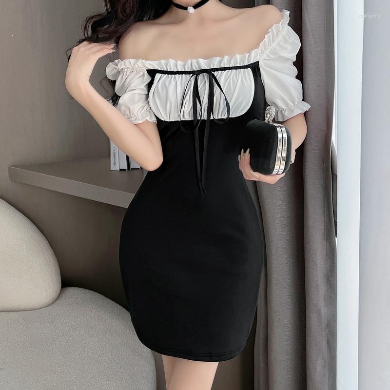 Party Dresses Summer Square Neck Puff Sleeve Sexy Dress Women Black White Elegant Mini Bodycon Sundresses Casual Light Beach Robe
Party Dresses Summer Square Neck Puff Sleeve Sexy Dress Women Black White Elegant Mini Bodycon Sundresses Casual Light Beach Robe