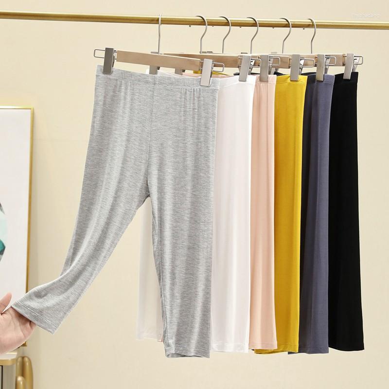 Women's Leggings Modal Capris Pants For Female Summer Underwear Thin Tight Anti Glare Stretch Slim Oversize High Waist 7 Point Women, Skin
Women's Leggings Modal Capris Pants For Female Summer Underwear Thin Tight Anti Glare Stretch Slim Oversize High Waist 7 Point Women, Skin