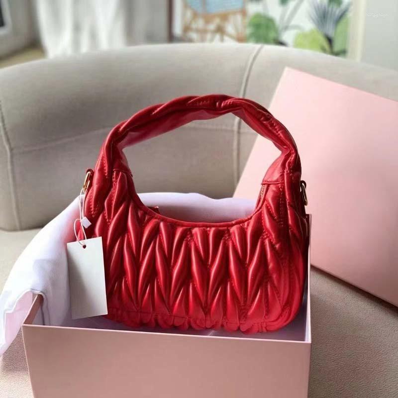 Evening Bags Brand Handbags Leather For Women Clutch Luxury Designers Ladies Shoulder Cross Body Pleated Classic Versatile Zipper, White
Evening Bags Brand Handbags Leather For Women Clutch Luxury Designers Ladies Shoulder Cross Body Pleated Classic Versatile Zipper, White