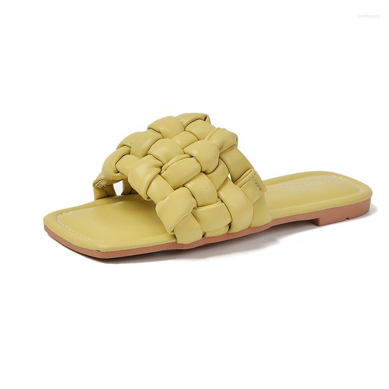 Slippers Open Toe Flat Women Shoes Woman Slides 2023 Summer Slipper Solid Leather Wave Beach Flip Flops Plus Size, Black
Slippers Open Toe Flat Women Shoes Woman Slides 2023 Summer Slipper Solid Leather Wave Beach Flip Flops Plus Size, Black