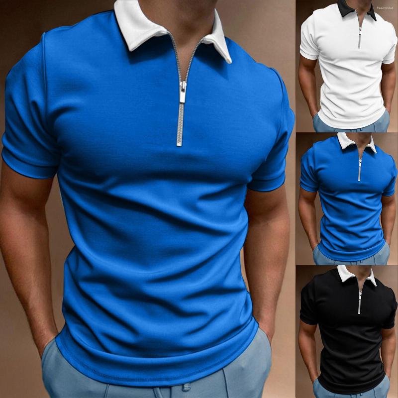 Men's Casual Shirts 2023 Hawaiian Shirt Men Soild Zipper Top Turn Down Collar Blouse Short Sleeve Men's Holiday Clothing, Black
Men's Casual Shirts 2023 Hawaiian Shirt Men Soild Zipper Top Turn Down Collar Blouse Short Sleeve Men's Holiday Clothing, Black