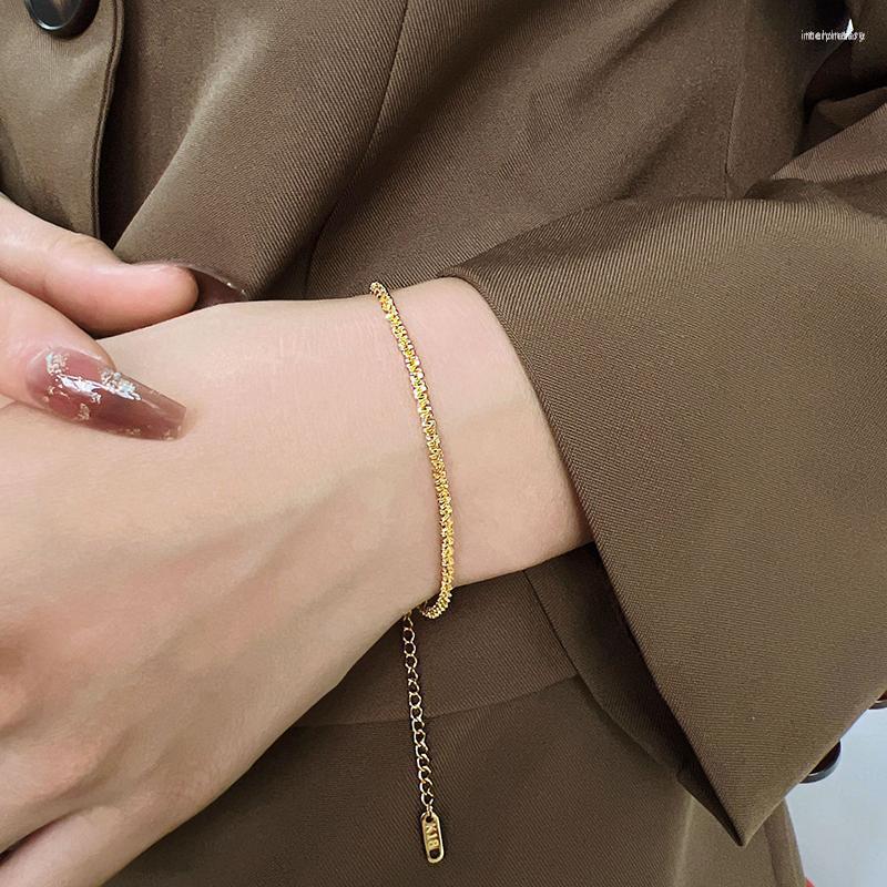 Link Bracelets Full Of Stars Bracelet For Women Girls Gold Color Stainless Steel Accessory Chain Charms Jewelry Gift (GB455)
Link Bracelets Full Of Stars Bracelet For Women Girls Gold Color Stainless Steel Accessory Chain Charms Jewelry Gift (GB455)
