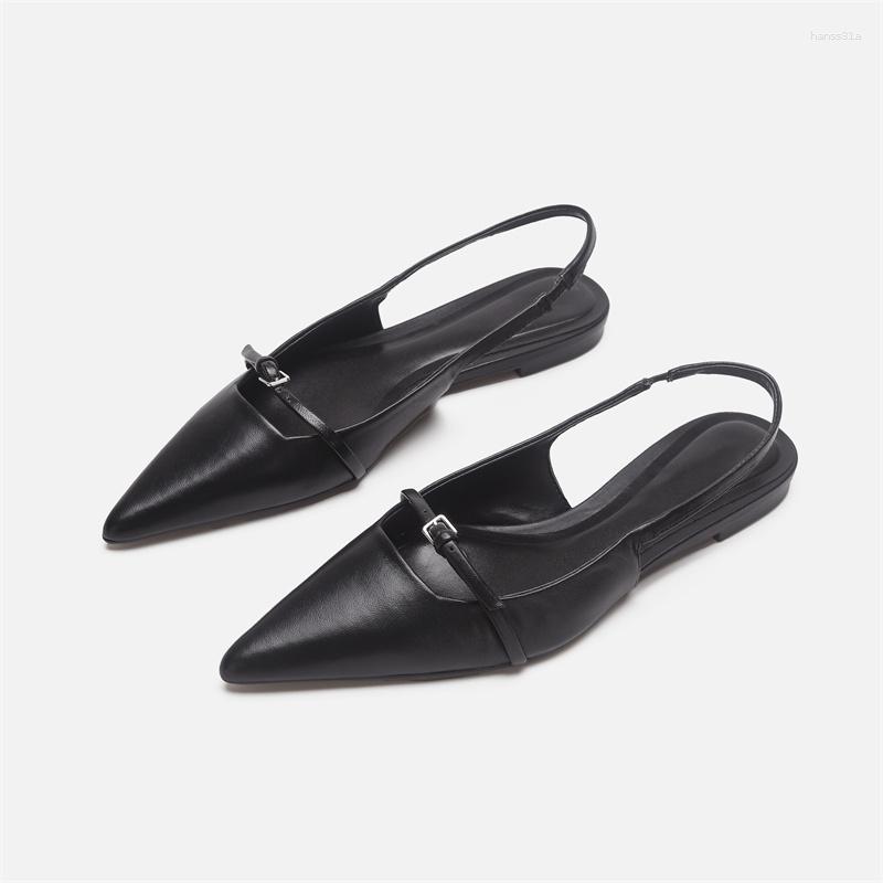 Sandals 2023 Women Summer Black Pointed Toe Suede Flat Package Head Fashionable Outdoor Slippers
Sandals 2023 Women Summer Black Pointed Toe Suede Flat Package Head Fashionable Outdoor Slippers