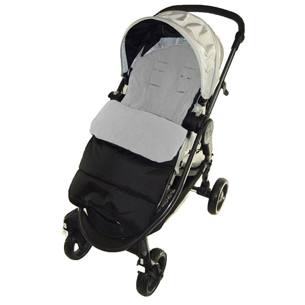 Stroller Parts Accessories Winter Baby Toddler Universal Footmuff Cosy Toes Apron Liner Buggy Pram Stroller Sleeping Bags Windproof Warm Thick Cotton 