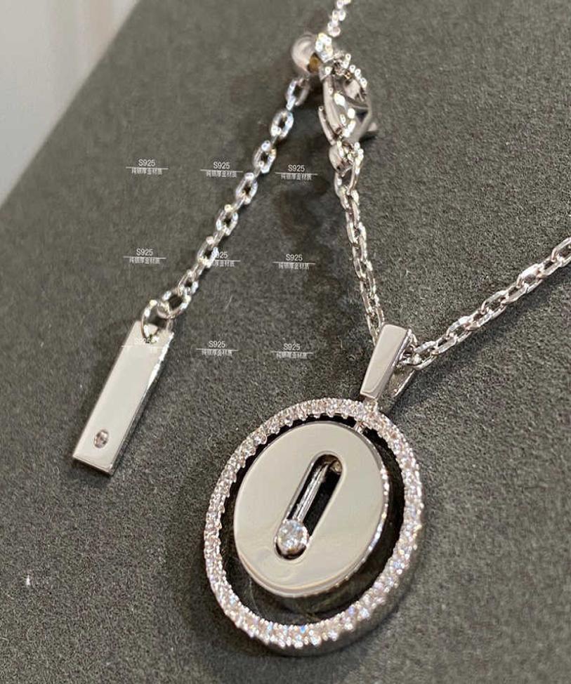 2022 New Pure 925 Sterling Silver Jewelry For Women Beach Necklace Slide Stone Pendants Move Diamond Design Summer Luxury Brand9089171
2022 New Pure 925 Sterling Silver Jewelry For Women Beach Necklace Slide Stone Pendants Move Diamond Design Summer Luxury Brand9089171