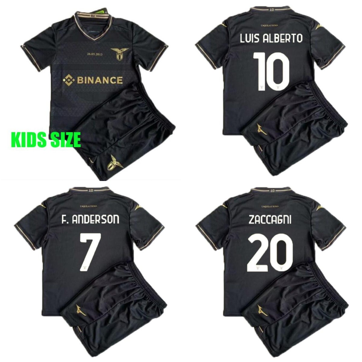 2023 Lazio Immobile soccer Jerseys 2024 maglie kids kit IMMOBILE LUIS BASTOS SERGEJ BADELJ LUCAS J.CORREA ZACCAGNI MARUSIC football shirt, Black
2023 Lazio Immobile soccer Jerseys 2024 maglie kids kit IMMOBILE LUIS BASTOS SERGEJ BADELJ LUCAS J.CORREA ZACCAGNI MARUSIC football shirt, Black