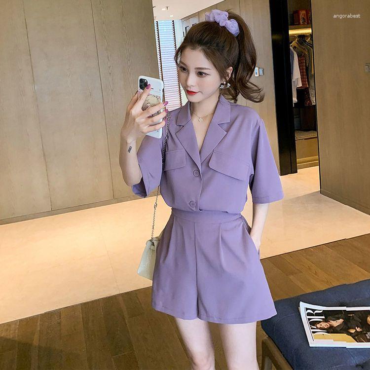 Women' Tracksuits 2023 Summer Loose Korean Version Of Fashion Small With High Suit Purple Cardigan Shorts Two-piece Y2k, Two pieces
Women' Tracksuits 2023 Summer Loose Korean Version Of Fashion Small With High Suit Purple Cardigan Shorts Two-piece Y2k, Two pieces