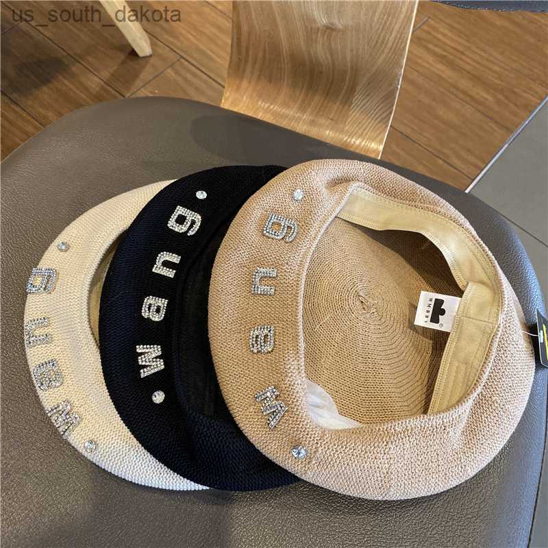 Luxury Women Rhinestone Mesh Knitted Beret Hat Summer Breathable Hollow Beanie Korean Fashion Versatile Artist Painter Hat L230523, Black
Luxury Women Rhinestone Mesh Knitted Beret Hat Summer Breathable Hollow Beanie Korean Fashion Versatile Artist Painter Hat L230523, Black