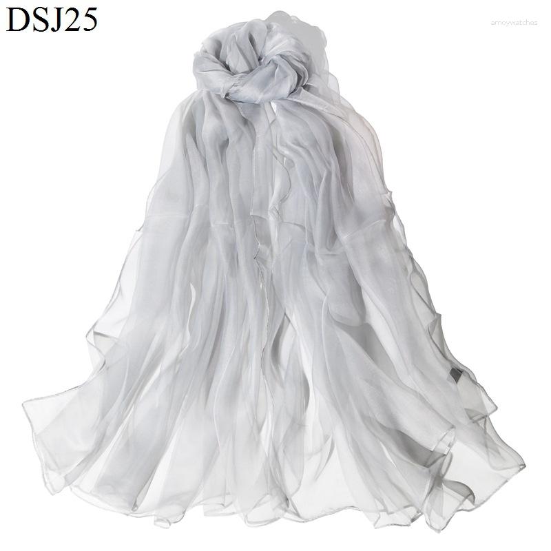 Scarves Women's Solid-color Silk Scarf Monochrome Chiffon Seaside Sunscreen Large-size Travel Po Shawl
Scarves Women's Solid-color Silk Scarf Monochrome Chiffon Seaside Sunscreen Large-size Travel Po Shawl