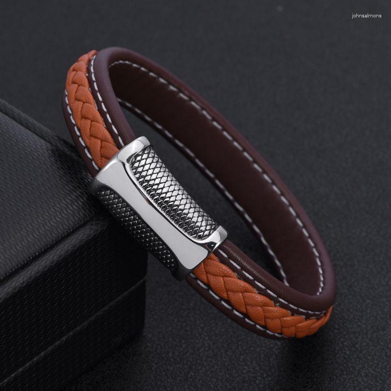 Link Bracelets Fashion Unique Magnet Chain Men Women Charm Leather Sporty Jewelry Gift Pulsera
Link Bracelets Fashion Unique Magnet Chain Men Women Charm Leather Sporty Jewelry Gift Pulsera
