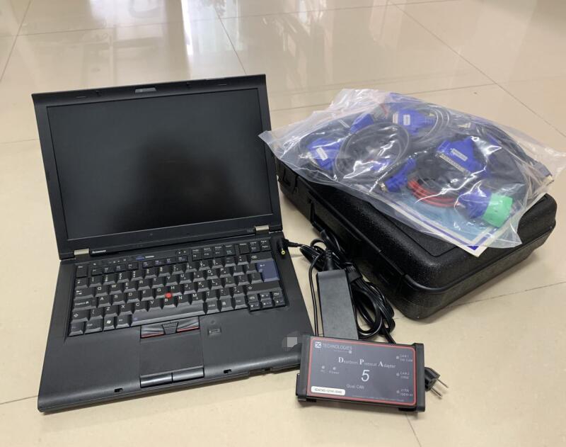 Newest DPA5 Heavy Duty Truck Scanner Code Reader Full System with T420 Excavator Tractor Diagnostic Tool