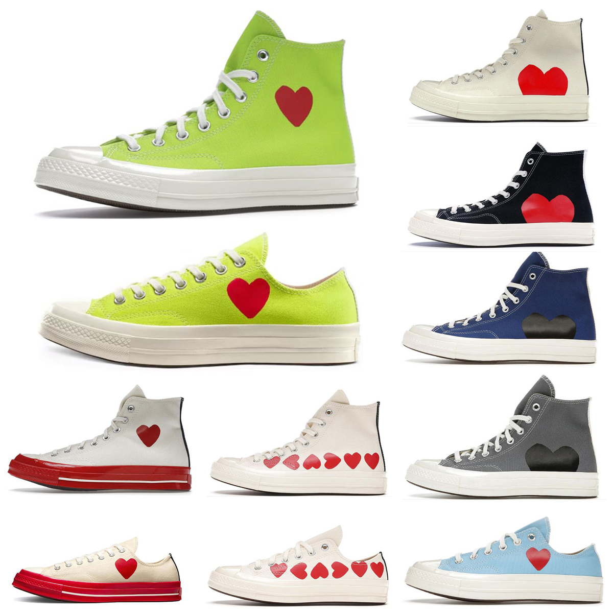 designer shoes 1970s sneakers Dress Shoes casual shoes high Low canvas shoes all stars Play Chuck 70 Fashion sneakers heart-and-eyes Skateboard platform Sneakers, Color#15
designer shoes 1970s sneakers Dress Shoes casual shoes high Low canvas shoes all stars Play Chuck 70 Fashion sneakers heart-and-eyes Skateboard platform Sneakers, Color#15