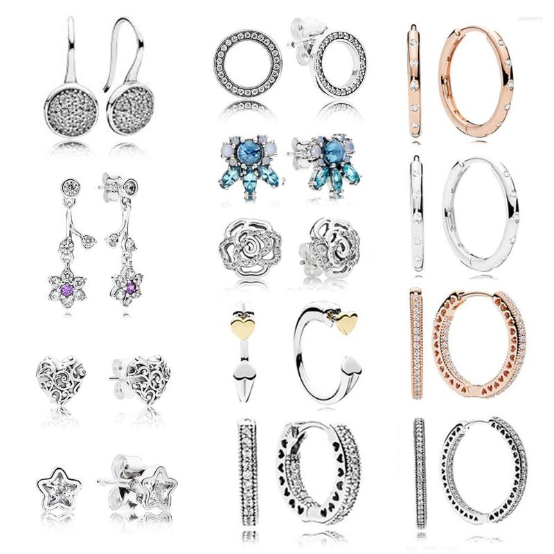 Stud Earrings S925 Sterling Silver Simple Shiny Pave Heart Shaped Circle Stars Dazzling Drop Drops Water Forget Me Not
Stud Earrings S925 Sterling Silver Simple Shiny Pave Heart Shaped Circle Stars Dazzling Drop Drops Water Forget Me Not
