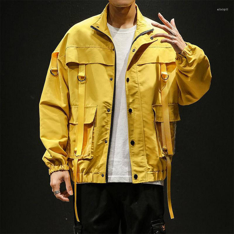 Men's Jackets Men Jacket Coats Military Cargo Casual Windbreaker Ribbons Pockets Hip Hop Streetwear Man, Black
Men's Jackets Men Jacket Coats Military Cargo Casual Windbreaker Ribbons Pockets Hip Hop Streetwear Man, Black