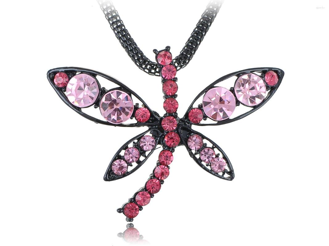 Pendant Necklaces Women Pink Butterfly Black Rhinestone Dragonfly String Necklace For Gifts
Pendant Necklaces Women Pink Butterfly Black Rhinestone Dragonfly String Necklace For Gifts