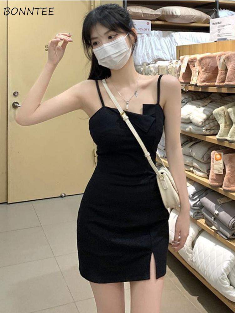 Casual Dresses Women Irregular Side-slit Sleeveless Summer Korean Style Sweet Mini Simple All-match Chic Fashion Ulzzang Personality, Black
Casual Dresses Women Irregular Side-slit Sleeveless Summer Korean Style Sweet Mini Simple All-match Chic Fashion Ulzzang Personality, Black