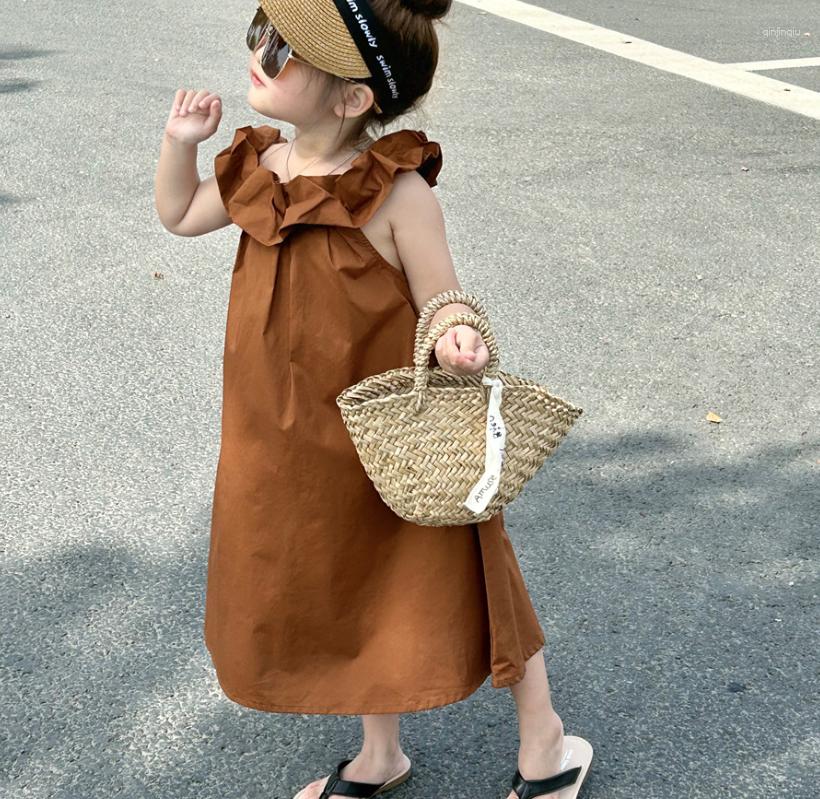 Girl Dresses 2023 Korean Girls Ruffles Dress Summer Fashion Kids Clothes 2-8 Years, Picture shown
Girl Dresses 2023 Korean Girls Ruffles Dress Summer Fashion Kids Clothes 2-8 Years, Picture shown