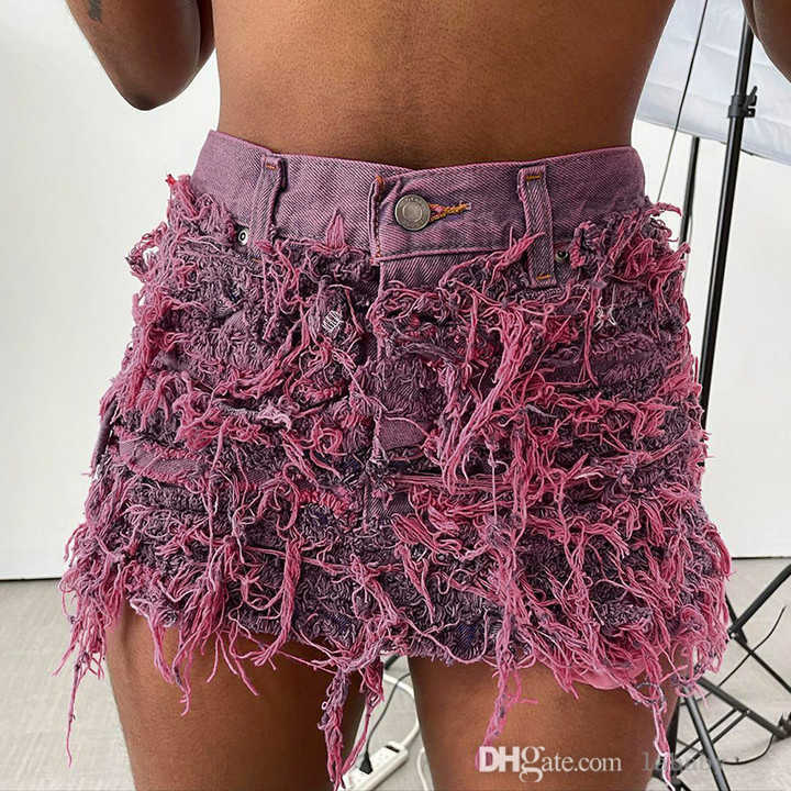 Womens Denim Skirt 2023 Summer Fashion Clothing Tassel Tight Solid Color Vintage Jeans Mini Skirts Dresses For Woman, Purple6
Womens Denim Skirt 2023 Summer Fashion Clothing Tassel Tight Solid Color Vintage Jeans Mini Skirts Dresses For Woman, Purple6