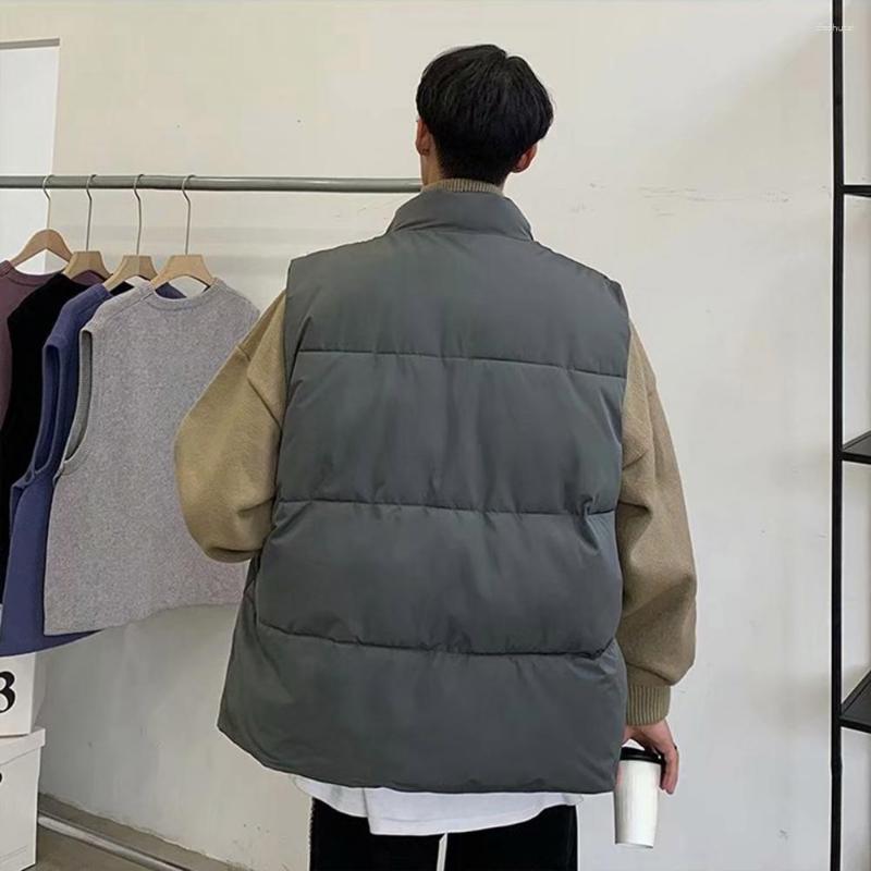 Men's Vests Trendy Teens Vest Super Soft Men Coat Loose Fluffy Filling Pockets Windproof, Black
Men's Vests Trendy Teens Vest Super Soft Men Coat Loose Fluffy Filling Pockets Windproof, Black