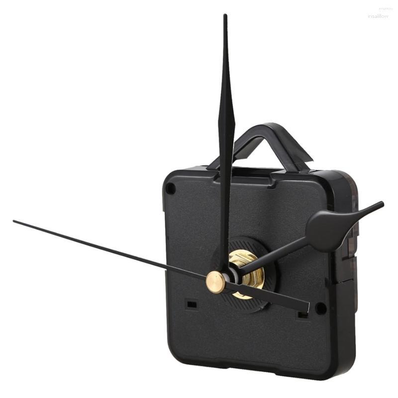 Watch Repair Kits Black Hand DIY Quartz Clock Spindle Silent Movement Mechanism Tool