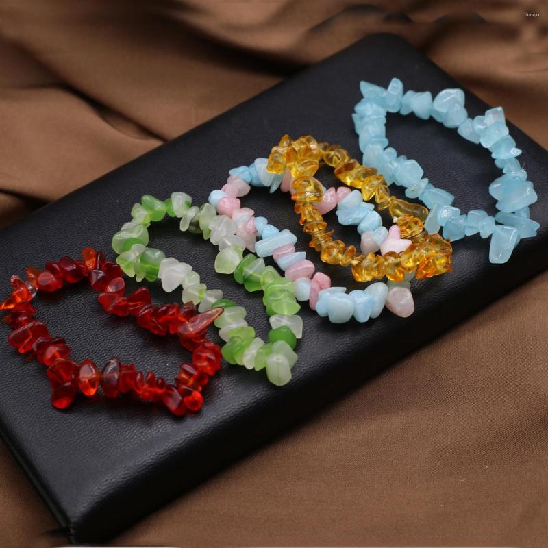 Charm Bracelets Natural Stone Gravel Bracelet Charms Agate Aquamarine Red Quartz Irregular For Women Jewelry Gift Length 18cm
Charm Bracelets Natural Stone Gravel Bracelet Charms Agate Aquamarine Red Quartz Irregular For Women Jewelry Gift Length 18cm