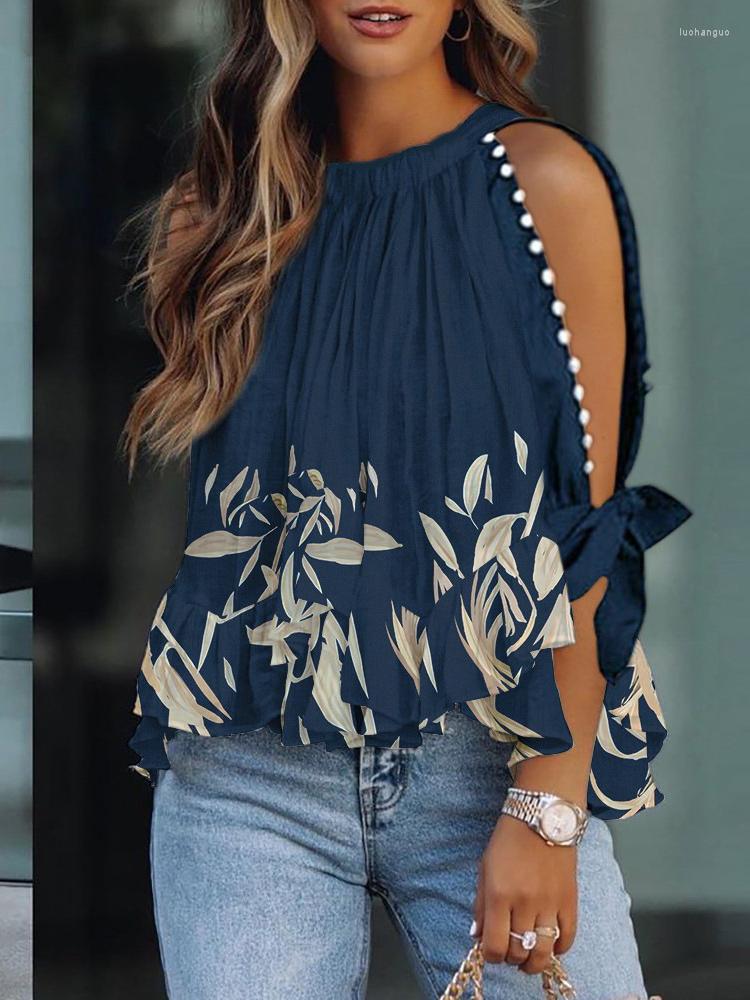 Women' Blouses Summer Women Clothing Print Top Blouse Fashion O-neck Loose Tops Shirt Elegant Office Female Boho Shirts Camisas De Mujer, Black
Women' Blouses Summer Women Clothing Print Top Blouse Fashion O-neck Loose Tops Shirt Elegant Office Female Boho Shirts Camisas De Mujer, Black