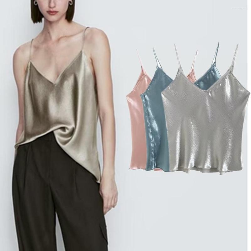 Women' Tanks Jenny&Dave Fashion Casual Commuter Elegant Shirt Women 2023 Summer Office Ladies Satin Camisole Top, Pink
Women' Tanks Jenny&Dave Fashion Casual Commuter Elegant Shirt Women 2023 Summer Office Ladies Satin Camisole Top, Pink