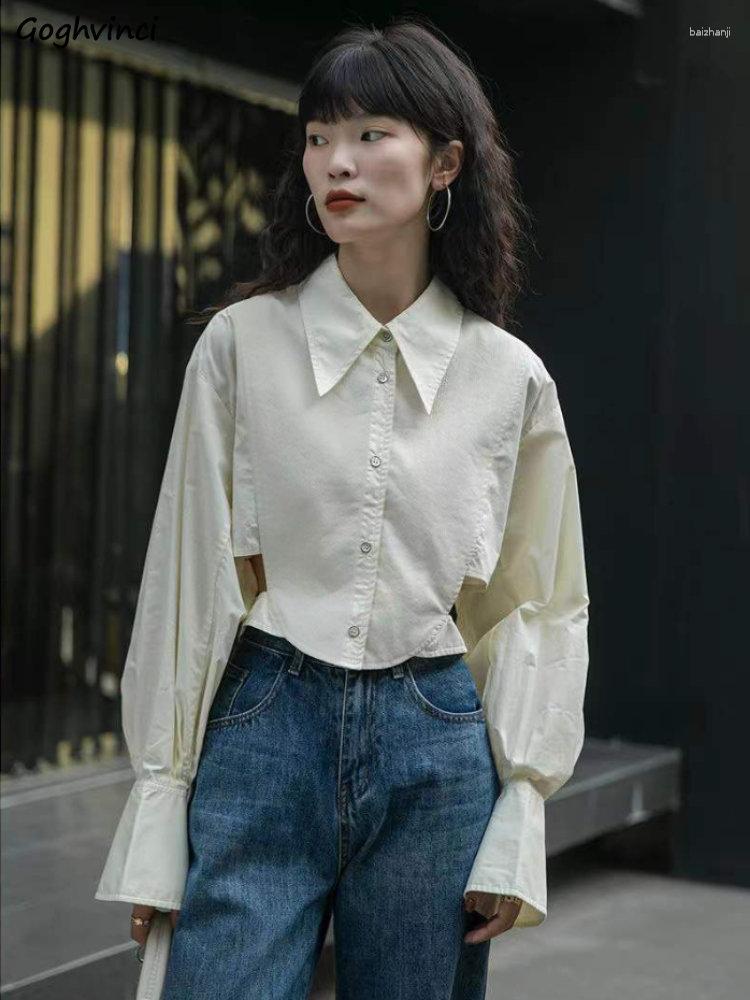 Women' Blouses Short Style Shirts Women Hollow Out Designed Y2k Tops Leisure Aesthetic Chic Korean Streetwear Spring Summer Arrivals, 705
Women' Blouses Short Style Shirts Women Hollow Out Designed Y2k Tops Leisure Aesthetic Chic Korean Streetwear Spring Summer Arrivals, 705