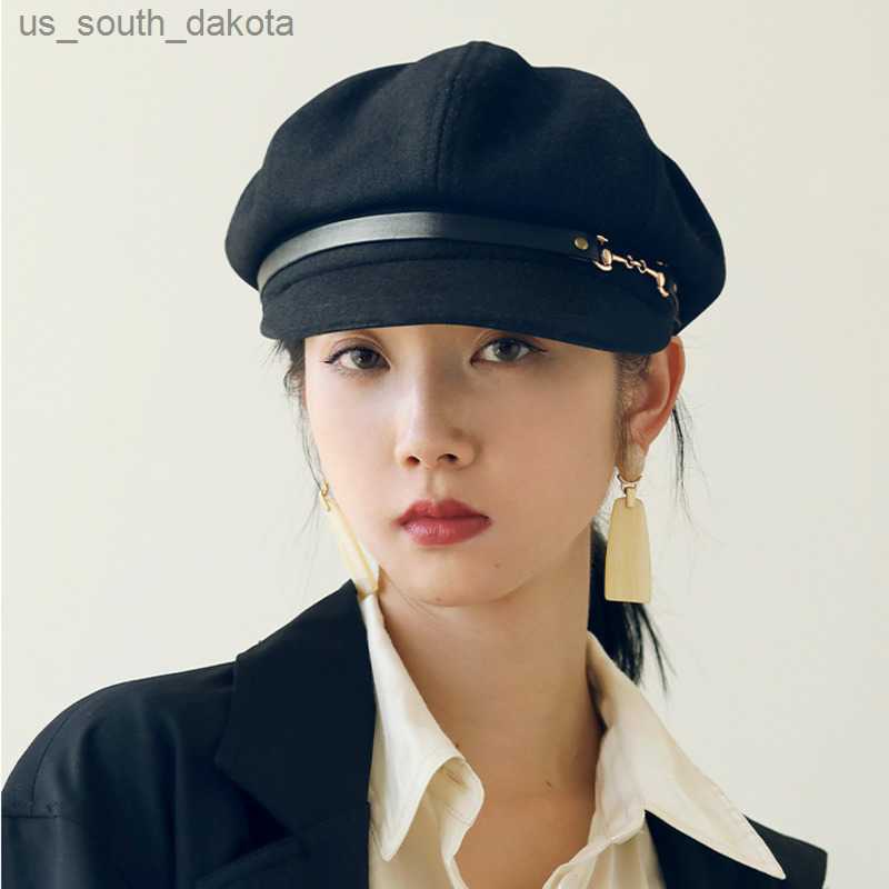 Autumn and Winter Wool Felt Octagonal Hat British Girl Fashion Fitted Newsboy Women Big Size Berets 54cm 56cm 57.5cm 59cm 61cm L230523, Gray
Autumn and Winter Wool Felt Octagonal Hat British Girl Fashion Fitted Newsboy Women Big Size Berets 54cm 56cm 57.5cm 59cm 61cm L230523, Gray