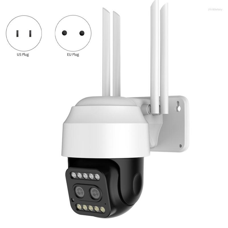 Wireless Wifi Camera Dual Lens Binocular IP For CCTV Surveillance Security AI Human Detect Tracking
Wireless Wifi Camera Dual Lens Binocular IP For CCTV Surveillance Security AI Human Detect Tracking