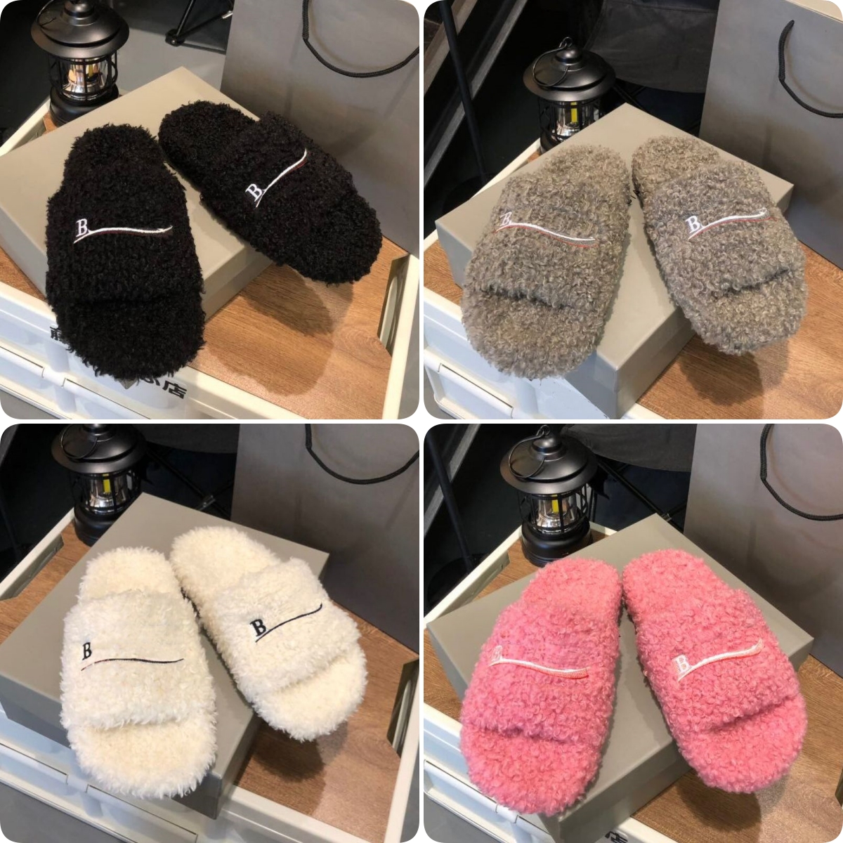 2023 Luxury designers Women Ladies wool Slippers Slides Winter fur Fluffy Furry Warm letters Sandals Comfortable Fuzzy Girl Flip Flops Slipper slide size 35-44, Color #1
2023 Luxury designers Women Ladies wool Slippers Slides Winter fur Fluffy Furry Warm letters Sandals Comfortable Fuzzy Girl Flip Flops Slipper slide size 35-44, Color #1