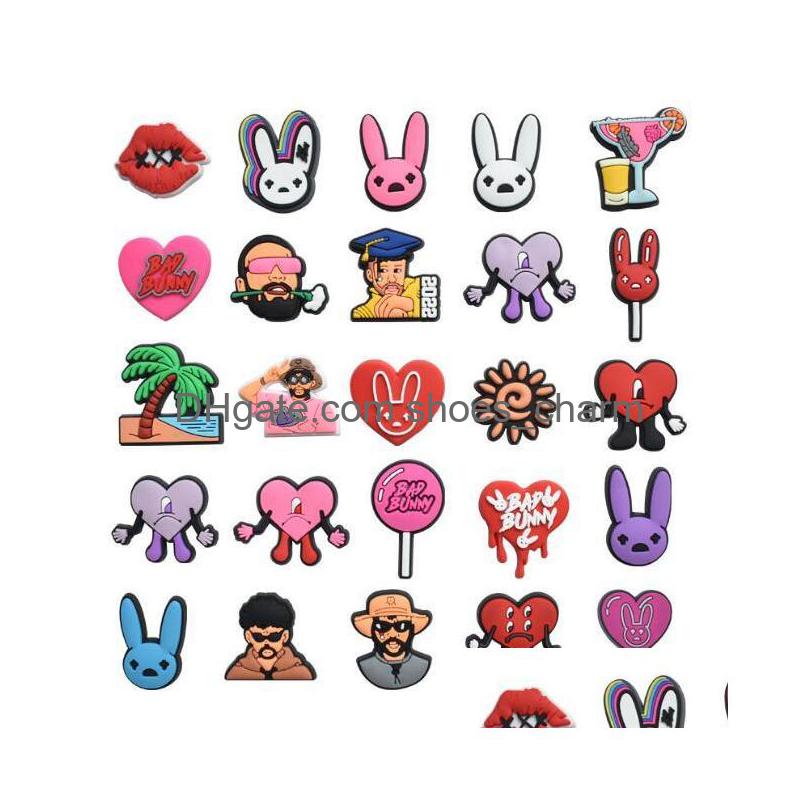 Shoe Parts Accessories Custom Cartoon Logo Pvc Rubber Clog Charms For Decoration Drop Delivery Othks
Shoe Parts Accessories Custom Cartoon Logo Pvc Rubber Clog Charms For Decoration Drop Delivery Othks