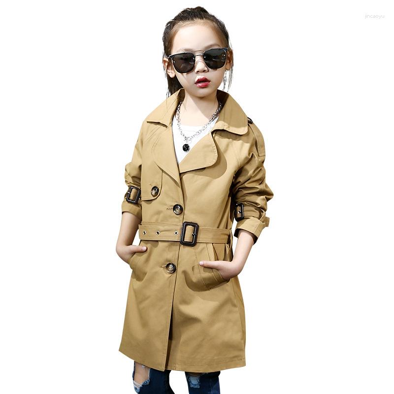 Jackets Trench Coats For Girls Autumn Long Coat Cotton Girl Outwear With Belt Children Clothing Formal Teenage Khaki, Khaki trench coat
Jackets Trench Coats For Girls Autumn Long Coat Cotton Girl Outwear With Belt Children Clothing Formal Teenage Khaki, Khaki trench coat