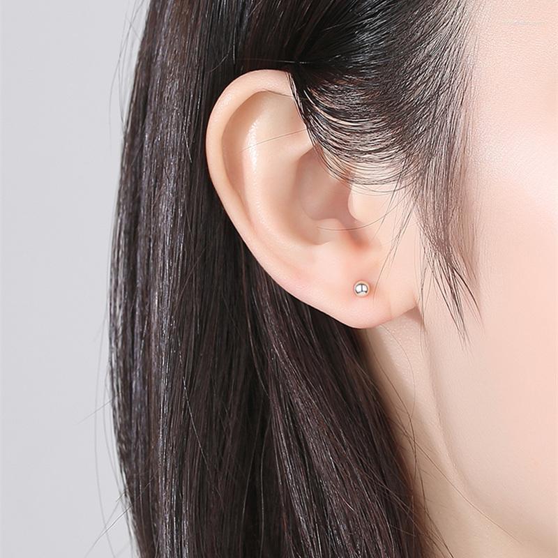 Stud Earrings Original 999 Sterling Silver Posphere Cylindrical Studs Female Ear Stick Simple Male Compact Hole Needle Earring Jewelry
Stud Earrings Original 999 Sterling Silver Posphere Cylindrical Studs Female Ear Stick Simple Male Compact Hole Needle Earring Jewelry