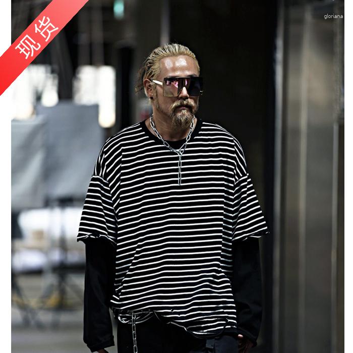 Men's T Shirts XS-6XL 2023 Men's Clothing Personality Fake Two Pieces Worn Loose With Holes Long-sleeve T-shirt Singer Plus Size, White
Men's T Shirts XS-6XL 2023 Men's Clothing Personality Fake Two Pieces Worn Loose With Holes Long-sleeve T-shirt Singer Plus Size, White