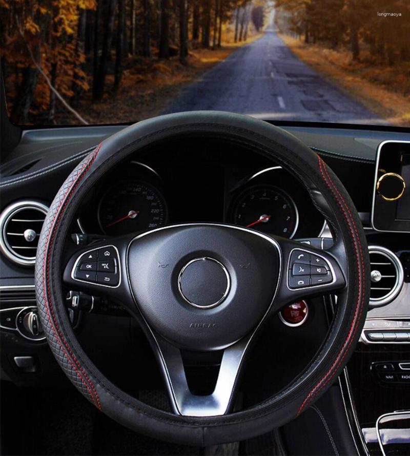 Steering Wheel Covers 37-39cm Car Cover Anti Slip Breathable Protection Protector Auto Styling Accessories
Steering Wheel Covers 37-39cm Car Cover Anti Slip Breathable Protection Protector Auto Styling Accessories