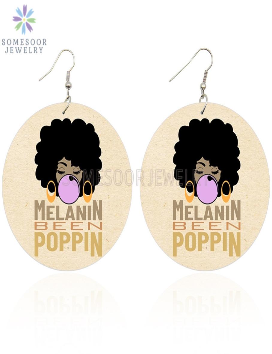 SOMESOOR Melanin Been Poppin African Wood Drop Earrings Bubble Gum Girl Afro Natural Hair Design Dangle Jewelry For Women Gifts3879895
SOMESOOR Melanin Been Poppin African Wood Drop Earrings Bubble Gum Girl Afro Natural Hair Design Dangle Jewelry For Women Gifts3879895