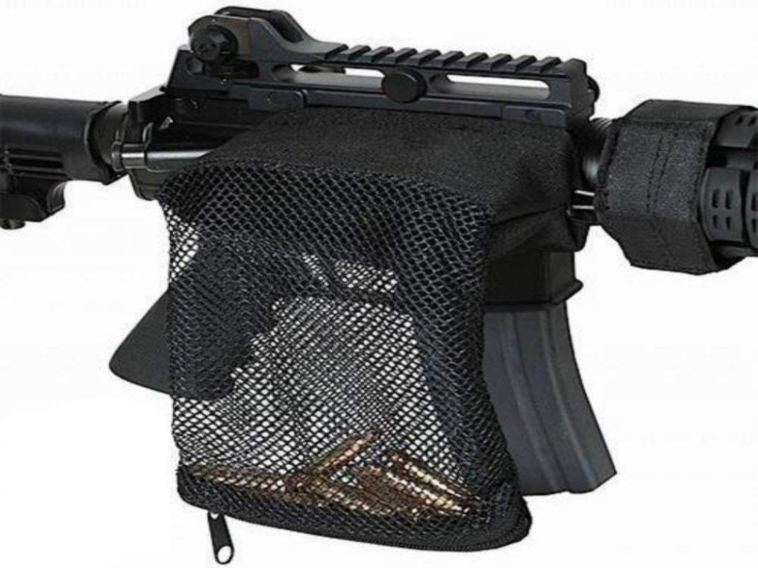 Tactical Hunting Brass Catcher Nylon Mesh Shell Collector Net bag with Zippered Bottom for Painball Quick Unload3383592, Black
Tactical Hunting Brass Catcher Nylon Mesh Shell Collector Net bag with Zippered Bottom for Painball Quick Unload3383592, Black