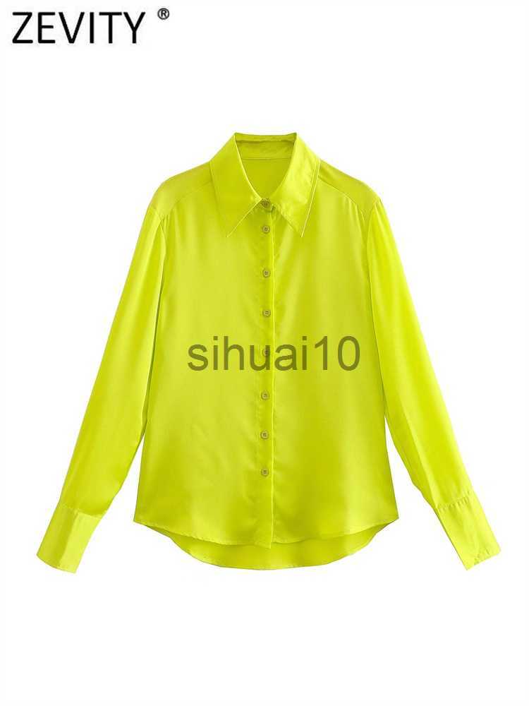 Women' Blouses Shirts Zevity Women Fashion Turn Down Collar Yellow Breasted Casual Blouse Office Ladies Long Sleeve Shirt Chic Blusas Tops LS492 J230621, She ls492dahong
Women' Blouses Shirts Zevity Women Fashion Turn Down Collar Yellow Breasted Casual Blouse Office Ladies Long Sleeve Shirt Chic Blusas Tops LS492 J230621, She ls492dahong