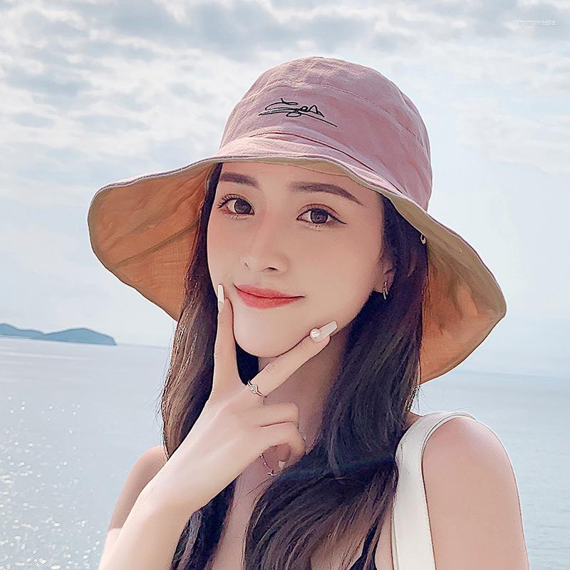 Wide Brim Hats 2023 Summer Sweet Daisy Flower Embroidery Sun Hat For Women UV Protection Visor Seaside Vacation Foldable Beach Cap, Style2
Wide Brim Hats 2023 Summer Sweet Daisy Flower Embroidery Sun Hat For Women UV Protection Visor Seaside Vacation Foldable Beach Cap, Style2
