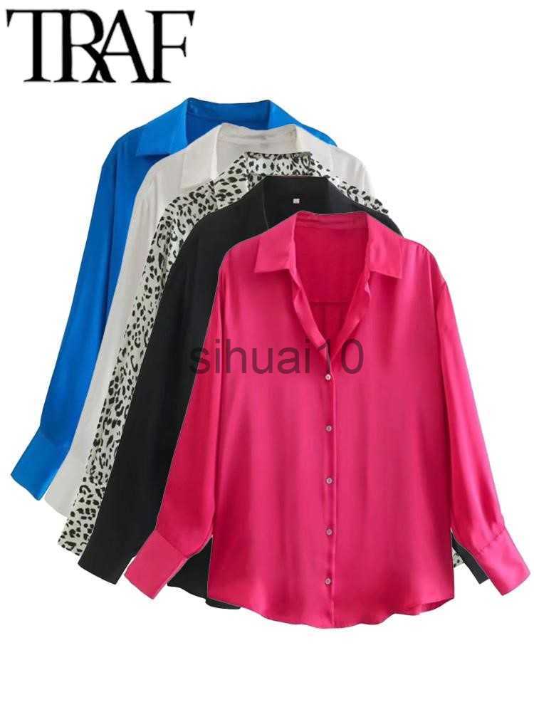 Women's Blouses Shirts TRAF Summer Fashion Satin Women Shirt Blouses Tops Basic White Long Sleeve V Neck Button-Up Female Casual Clothing Shirts 2023 J230621
Women's Blouses Shirts TRAF Summer Fashion Satin Women Shirt Blouses Tops Basic White Long Sleeve V Neck Button-Up Female Casual Clothing Shirts 2023 J230621